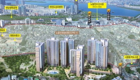 [분양현장+]‘상도파크자이’ 부지절반 공원…장승배기 초역세권