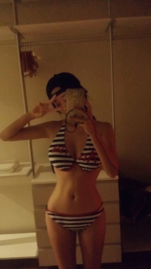 채보미, 비키니 셀카 샷 ‘풍만한 가슴+잘록 허리+각선미’ 몸매 종결자