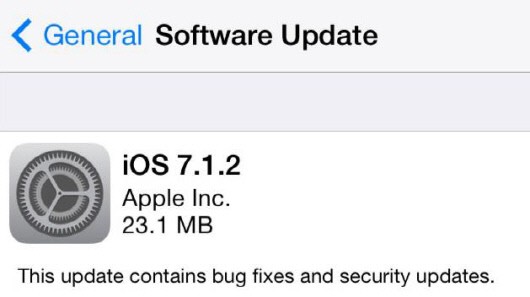 iOS7.1.2.