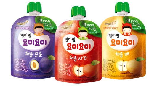 매일유업, ‘맘마밀 요미요미 처음과일’ 3종 출시