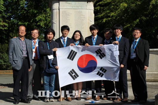 제27회 국제청소년물리토너먼트 한국 대표팀