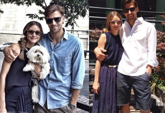 올리비아 팔레르모♥요하네스 휴블, ‘패션 교과서 커플’의 일상룩은?