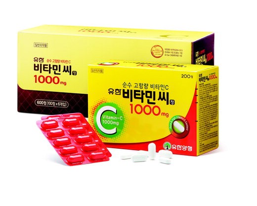 [여름철 건강 상비약] 유한양행/비타민C 1000㎎
