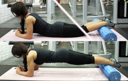 초보자도 손쉽게! 복근 강화해주는 ‘폼롤러’ 필라테스 동작