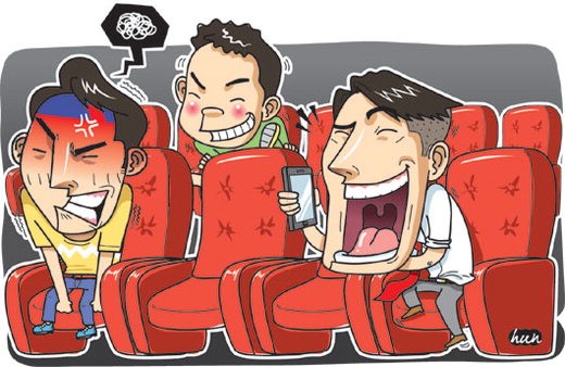 [어떻게 생각하십니까] (9) 영화 상영중 ‘카톡~’, 영화관 민폐족에 ‘울화통’