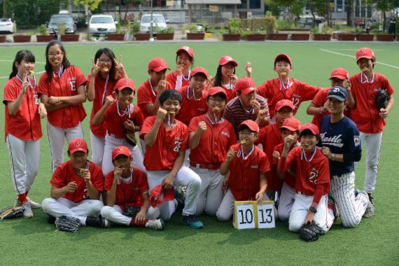 문래초 서울시 학교스포츠클럽 티볼리그 우승