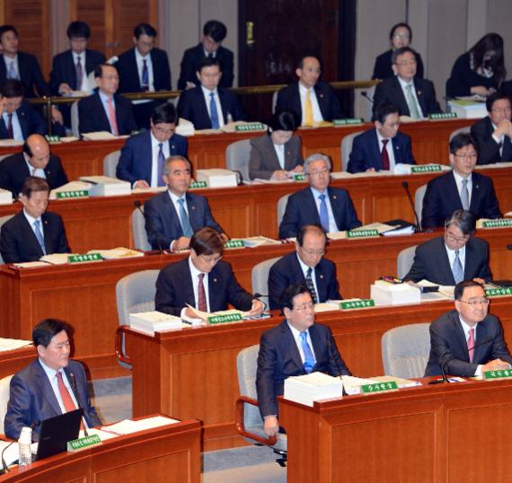 국회 예산결산특별위원회 첫 전체회의