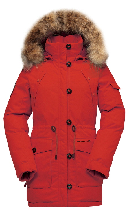 머렐, '폴라랜드 히트 업 구스다운' 재킷 선보여