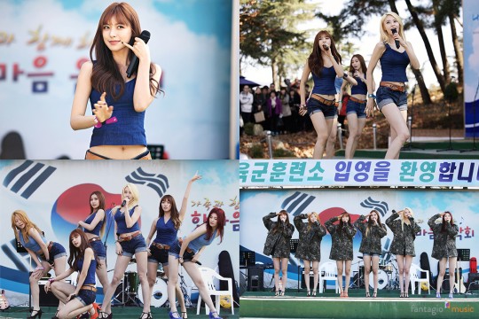 헬로비너스, '멸공의 횃불' 열창하며 군통령 인증