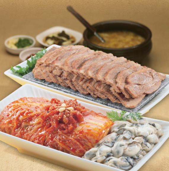 생굴보쌈(놀부)