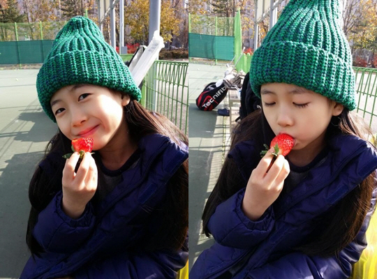 박민하 "딸기가 좋아" 일상사진 공개