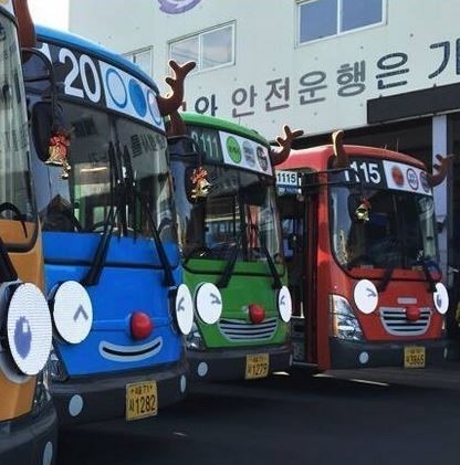 루돌프 타요 버스, 빨간 코에 반짝이는 눈 깜짝 변신 ‘힘이 절로 나’