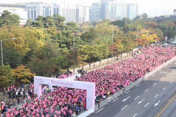 아모레퍼시픽 '2014 핑크리본 사랑마라톤'