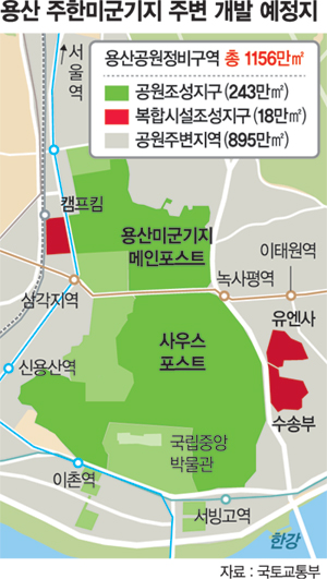 유엔사터 내년 초 민간 매각, 한국판 '롯폰기힐스' 짓는다