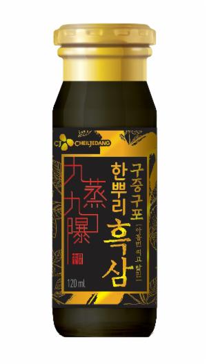 CJ제일제당, 홍삼 음료 타입 '흑삼 한뿌리' 출시