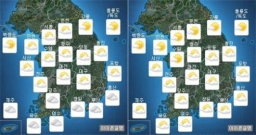 오늘의 날씨, 전날과 비슷한 더운 날씨 이어져 ‘낮 최고 30도’