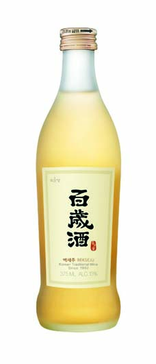 새로운 약재와 레시피로 빚은 새로운 '백세주'. 새 '백세주'는 알코올 도수 13% 로 기존 12.5%에서 0.5%를 높였고 가격은 동일하다.