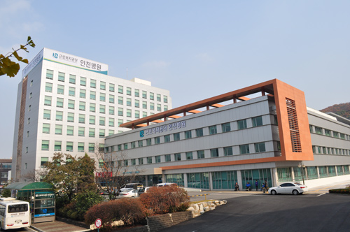 근로복지공단 인천병원, 25m길이 5개 레인 수영장 바닥에 카메라 설치