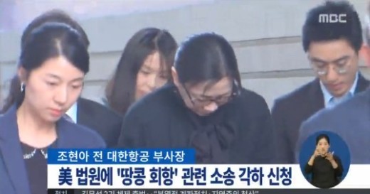 조현아, 美 법원에 소송각하 주장 ‘재판은 한국에서 하는 것이 타당’
