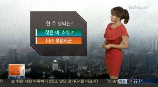 이번주날씨, 태풍 낭카에 밀린 장마 전선 북상… 오늘 날씨는? 늦은 오후 전국으로 비