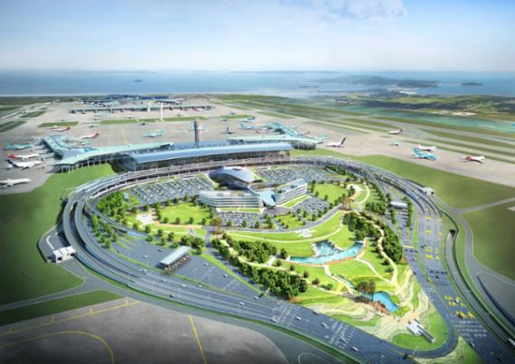 인천국제공항 제2여객터미널 대한항공이 사용한다