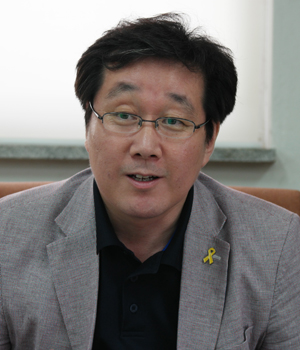 조대현 경기도교육청 대변인이 교육을 담당하는 기관의 대변인 역할과 고민을 털어놓고 있다.