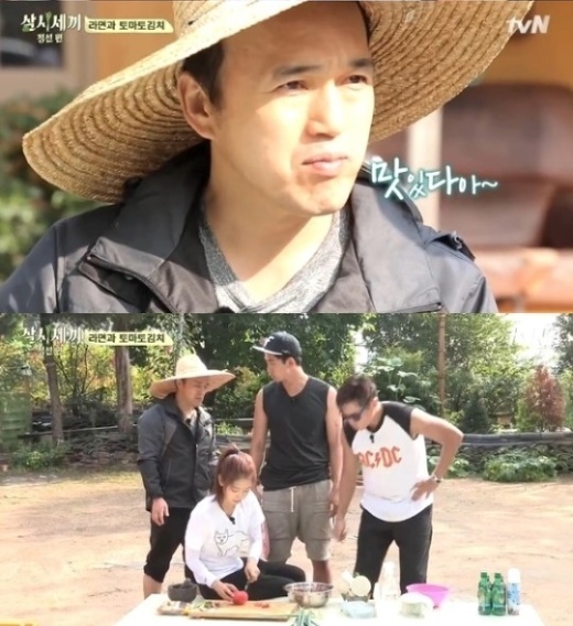 삼시세끼, 박신혜 ‘토마토김치’ 이색 레시피로 ‘옥순봉 삼형제’ 사로잡아