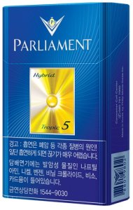 필립모리스, 팔리아멘트 첫 캡슐형 담배 '하이브리드 트로픽5' 출시