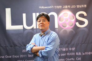 방송·영화용 LED 조명업체 디엠라이트 김동민 대표