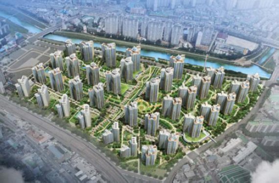 LH, 래미안 안양 메가트리아 상가 25실 공급