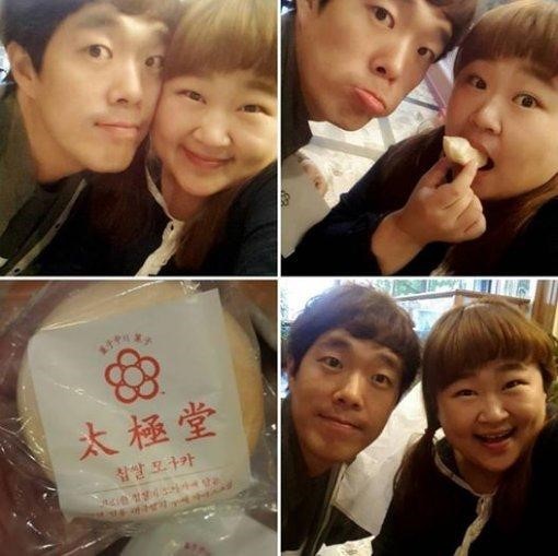 라디오스타 홍윤화, 남자친구 김민기와 2000일 인증샷...“행복하자”