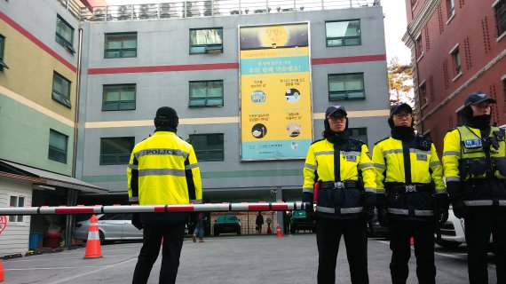 [현장르포] 여전히 긴장감 도는 조계사