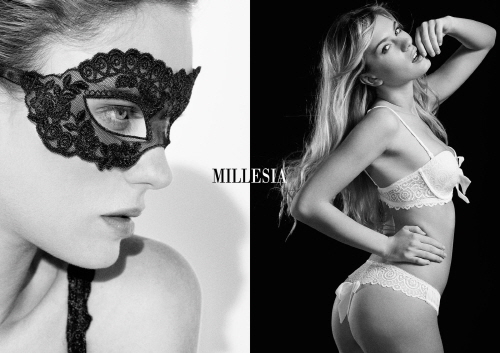 프랑스 명품 란제리 밀레지아, 2015 F/W 캠페인 공개