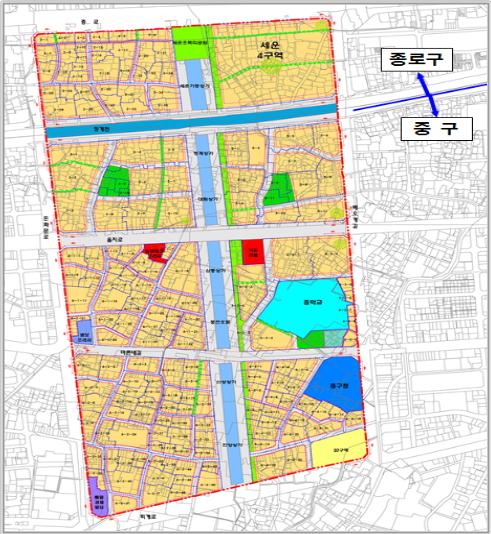 세운재정비촉진지구 토지거래 허가구역 해제