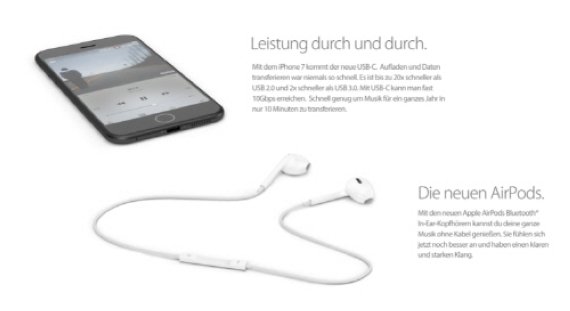 미국 애플 전문매체인 '컬트 오브 맥'에 공개된 아이폰7 콘셉트 디자인.
