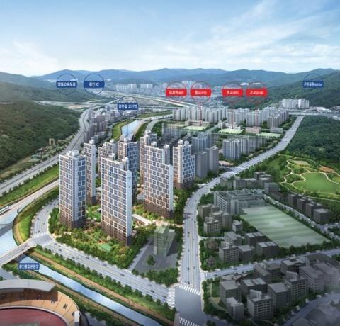 서울세종 고속도로 수혜단지로 분양 훈풍.. ‘용인 고림지구 양우내안애 에듀파크’
