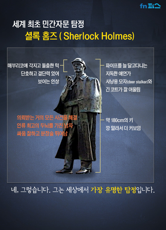 [카드뉴스] 셜록 홈즈 작가는 셜록 홈즈를 싫어했다?