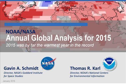 “2015년 역사상 가장 더웠다”...온난화 가속에 엘리뇨 현상까지 겹쳐