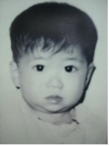 43년 전에 헤어진 가족을 찾고 싶다는 조모씨의 3살때 모습