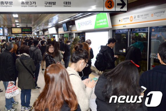 서울 지하철 3호선 전철역 /사진=뉴스원