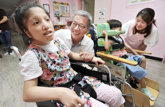 금투협 임직원, 한사랑마을에서 봉사활동