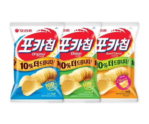 오리온, '햇감자' 포카칩 생산 개시