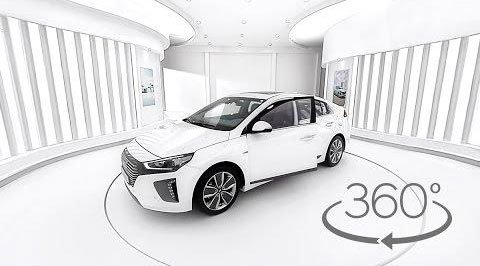 현대자동차는 최근 신차 '아이오닉(IONIQ)'의 360도 VR 영상을 유튜브에 올려 1일 기준 약 220만 건이 넘는 조회 수를 기록했다.