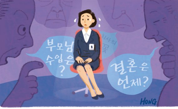 "부모님 수입이 얼마냐?".. 취준생 자존감마저 무너뜨려