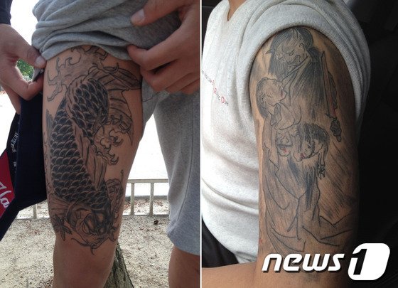 "문신해도 소용없다" 온몸에 문신해도 현역 군입대한다