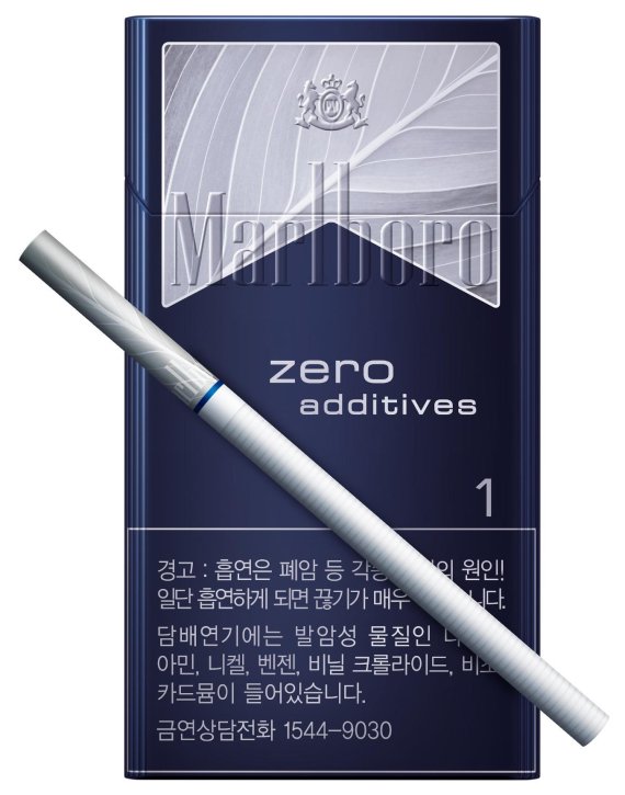 수퍼슬림 1㎎·4300원 ‘말보로 제로 애디티브’ 첫 출시
