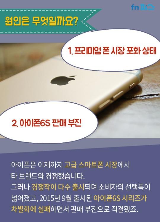 [카드뉴스] 애플의 빛바랜 10억 신화