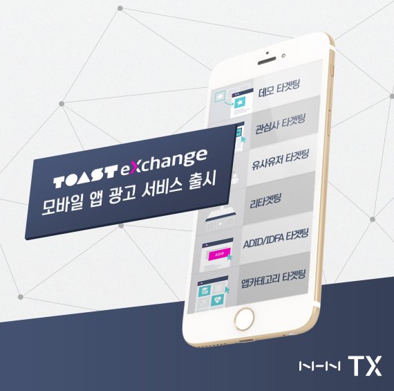 NHN TX, 모바일 앱 광고 서비스 출시..통합 타겟팅 광고 시동