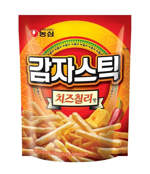 농심 감자스틱 치즈칠리맛