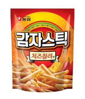 농심, 매콤달콤 '감자스틱 치즈칠리맛' 출시